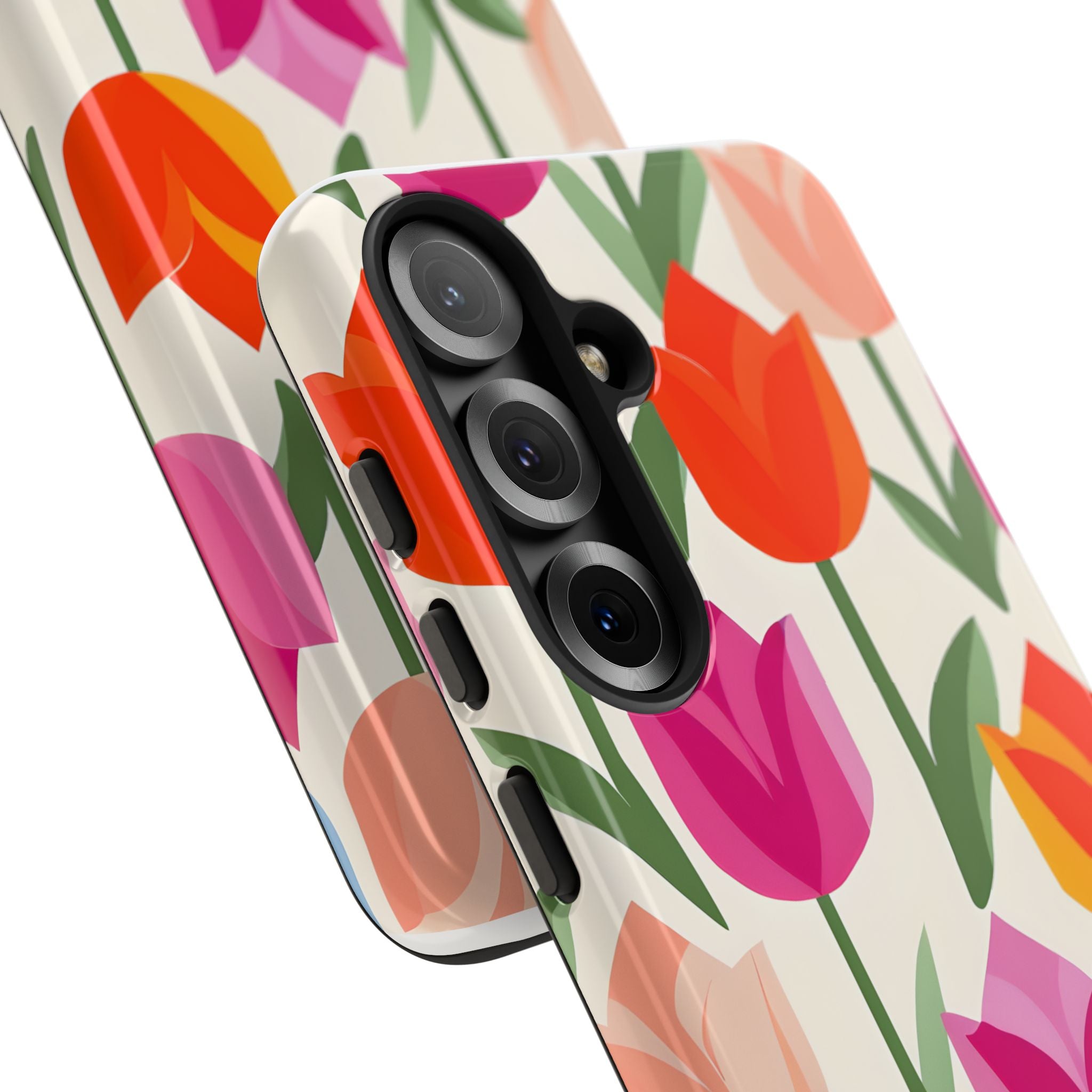 Tulip Harmony Green Samsung S25 Case - Tough
