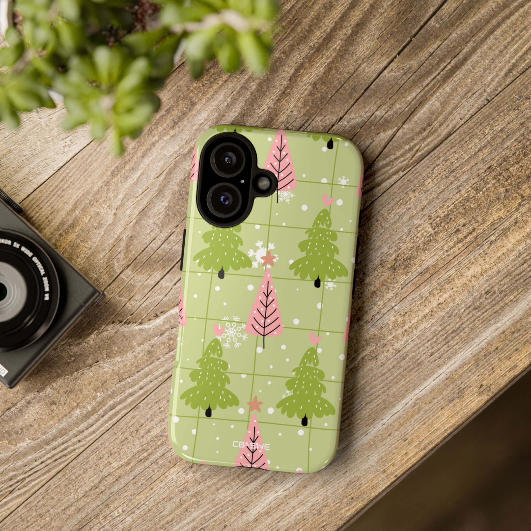 Whimsical Trees Dance - iPhone Case