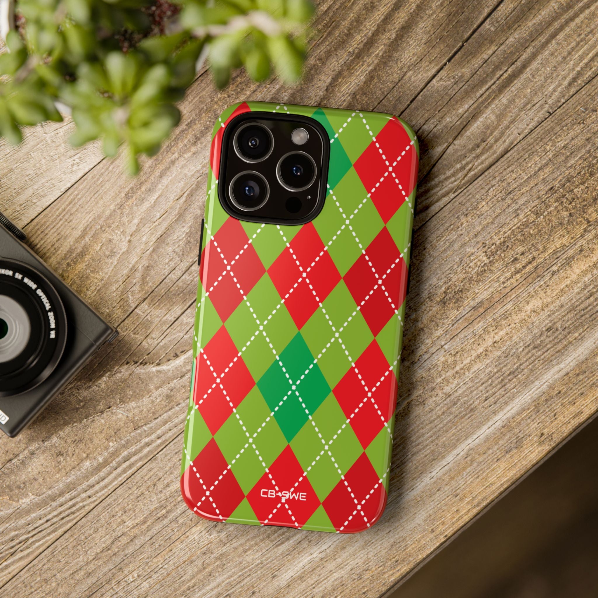 Diamond Shapes Dance - iPhone Case