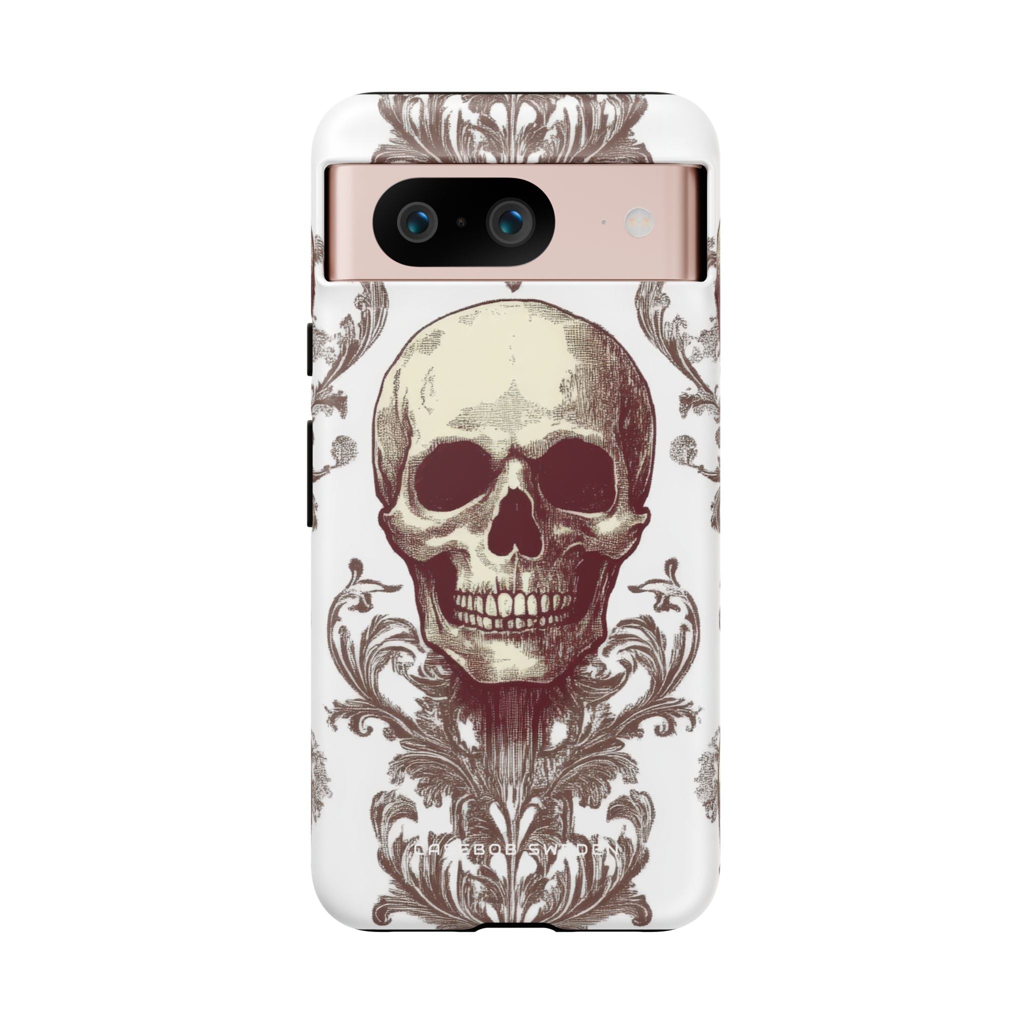 Gothic Skulls and Ornate Foliage Google Pixel 8 - Tough Phone Case