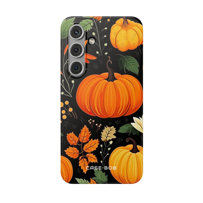Pumpkin Glow Samsung S24 Case - Soft