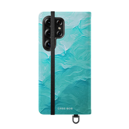 Teal Mists - Samsung S25 Ultra Case - Lompakkokotelo
