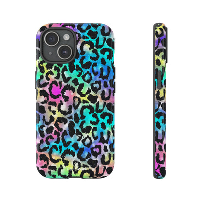 Galaxy Leopard Fantasy - iPhone Case