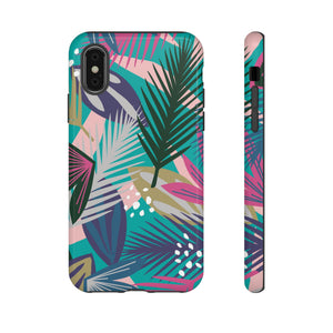 Tropical Leaf Loki - Protective Phone Case