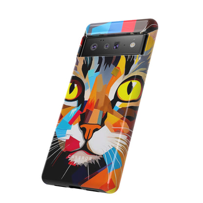 Abstract Kitty Palette - Protective Phone Case