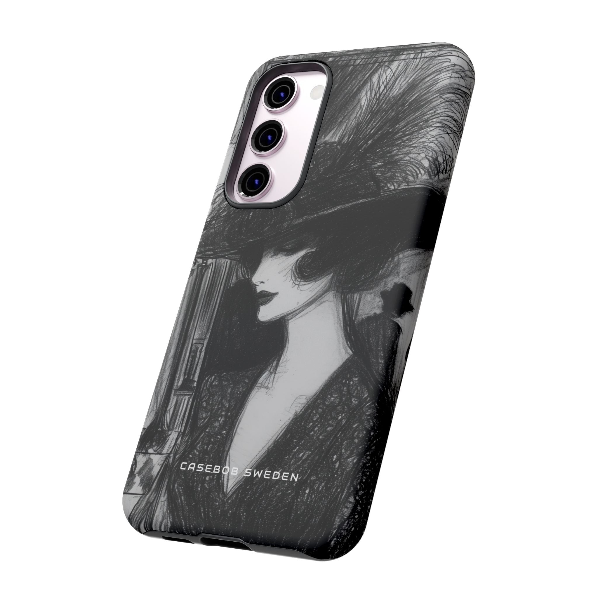 Timeless Elegance in Monochrome Samsung S23 - Tough Phone Case