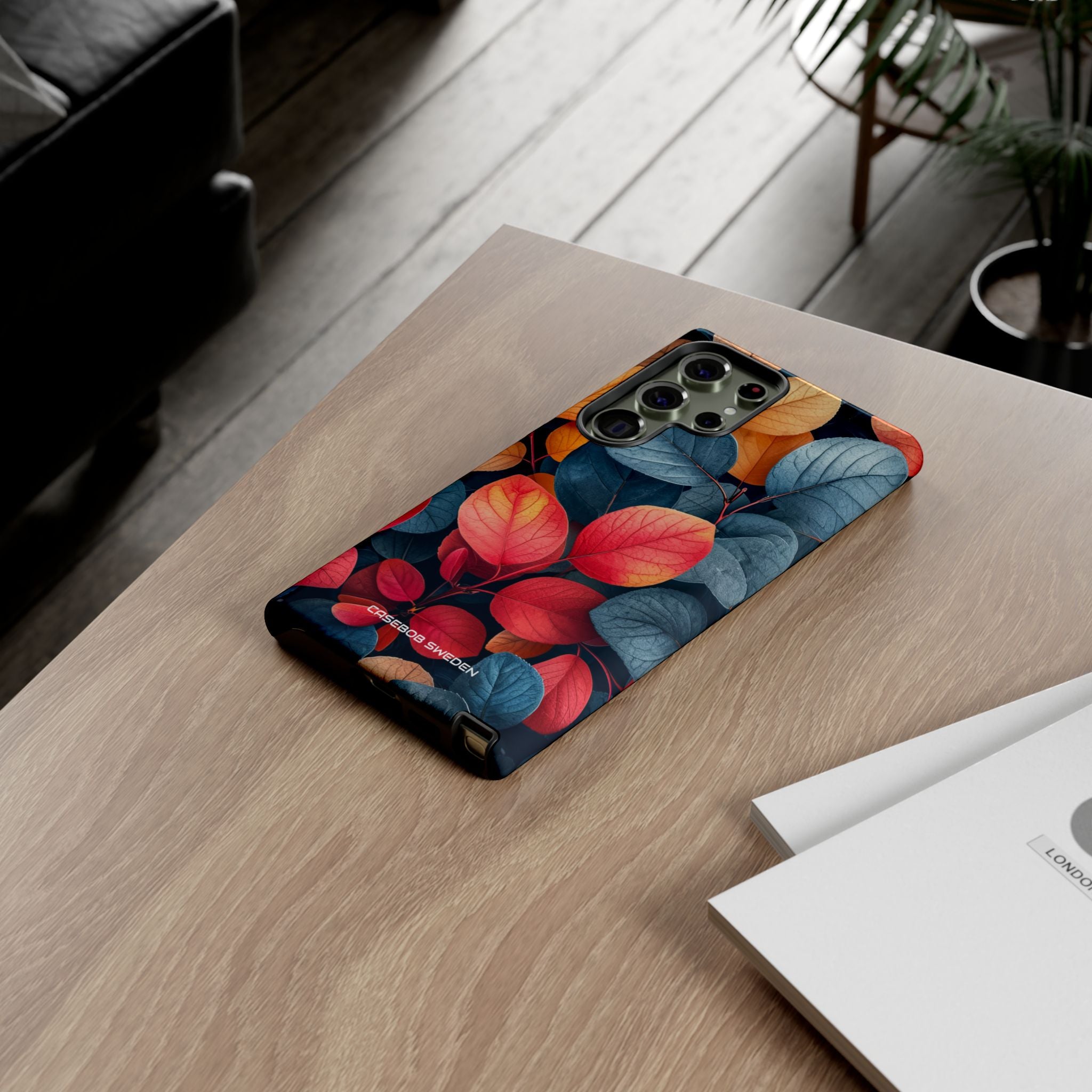 Vibrant Nature Leaves - Tough Samsung S23 Phone Case