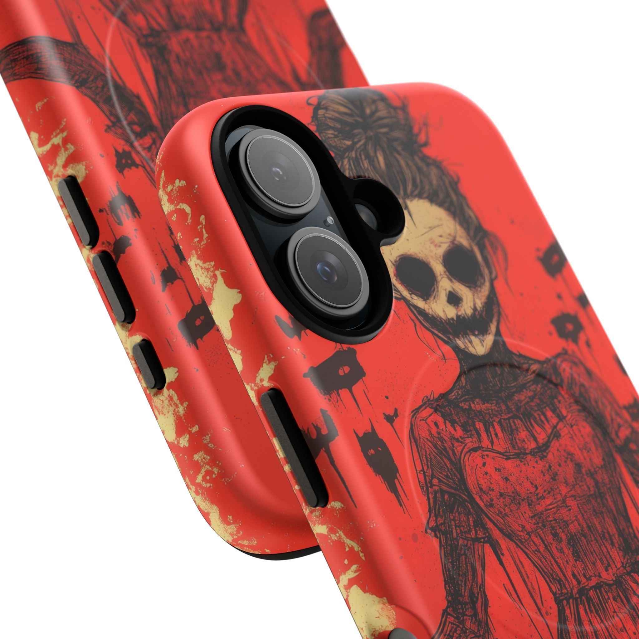 Haunting Scarlet Descent iPhone 16 | Tough+ Phone Case