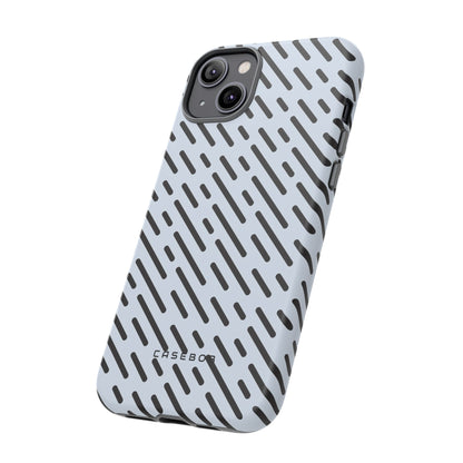 Monochrome Dash - Protective Phone Case