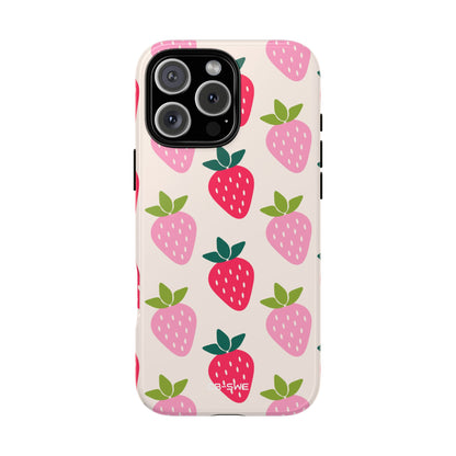 Vibrant Strawberry Rhythm - iPhone Case