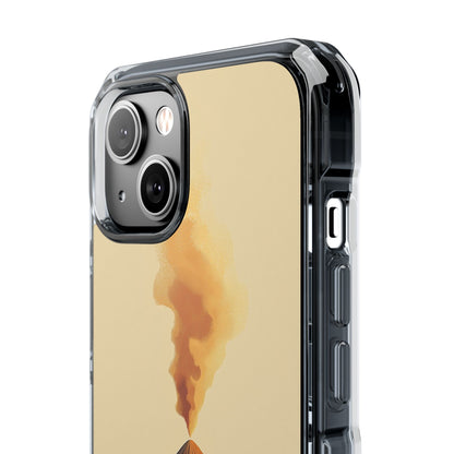 Volcano Erupts Brightly iPhone Case - Impact
