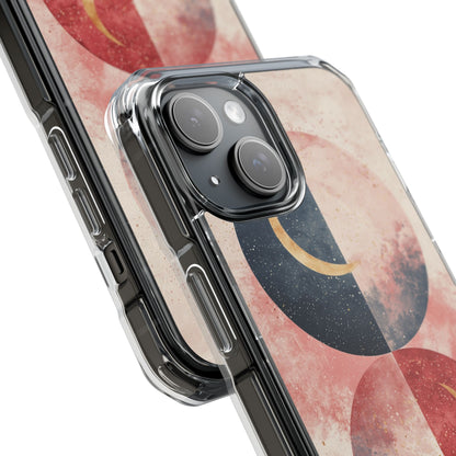 Crescents Embrace Stars iPhone Case - Impact