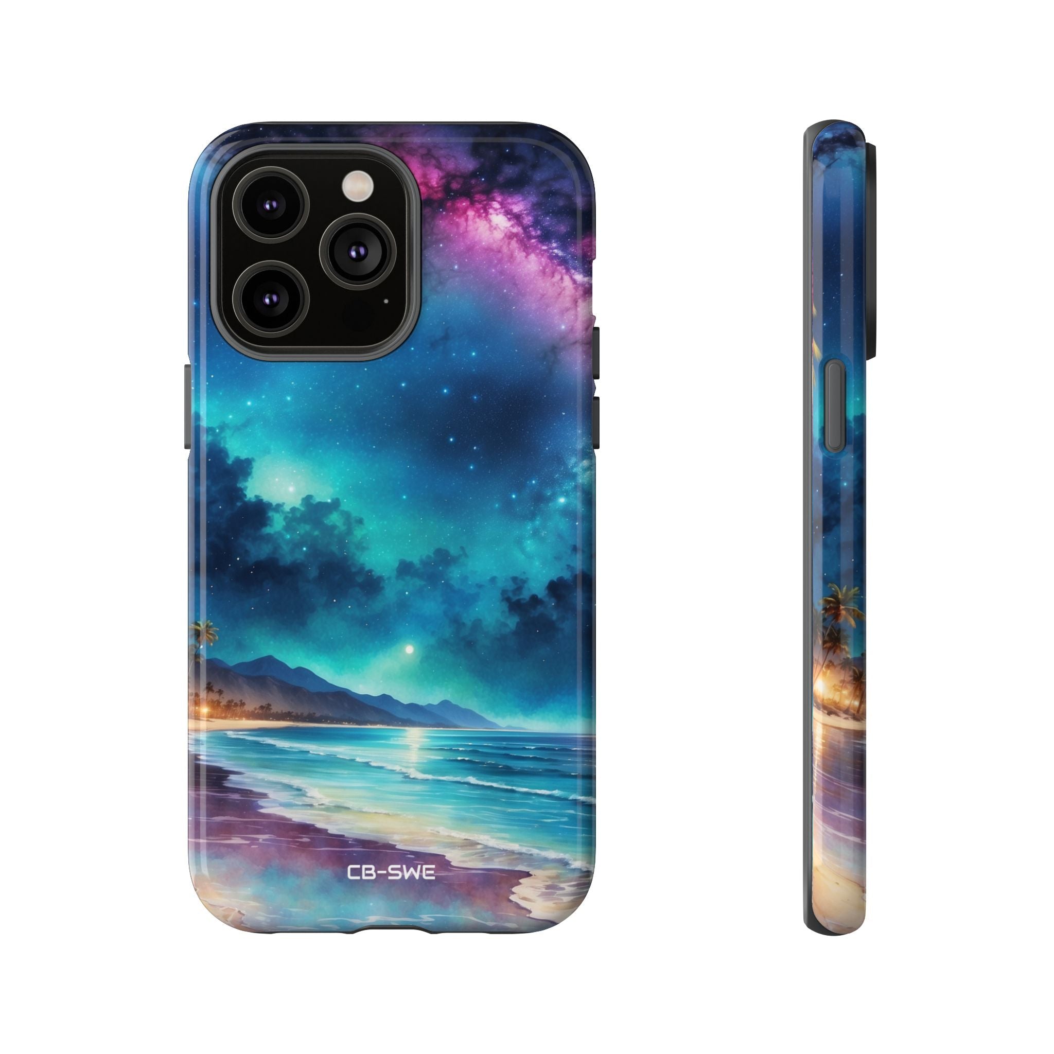 Waves Embrace Stars - iPhone Case