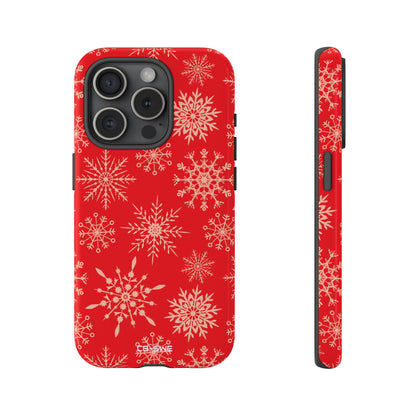 Snowflakes Dance Bright - iPhone Case
