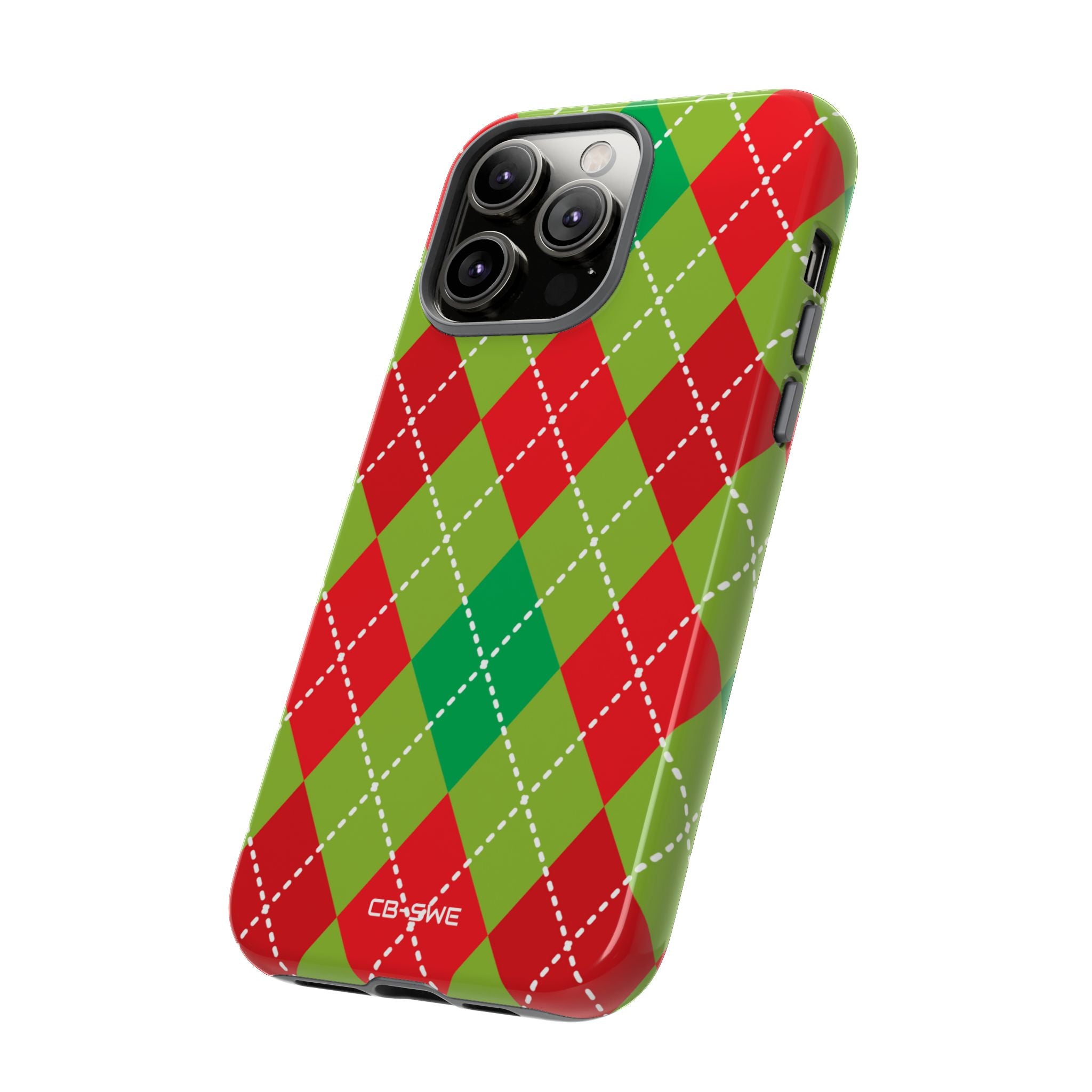 Diamond Shapes Dance - iPhone Case