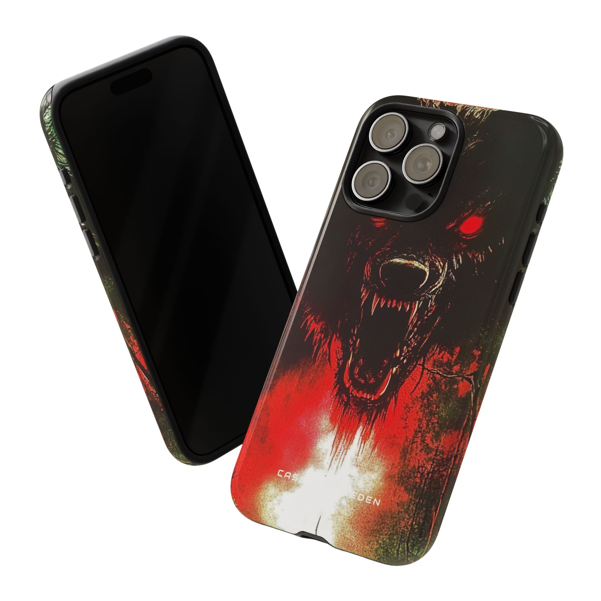 Bloodmoon Wolf's Lament iPhone 15 - Tough Phone Case