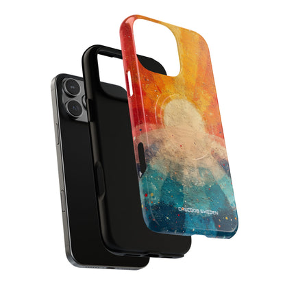 Sunburst Energy - Tough + MagSafe® iPhone 16 Phone Case