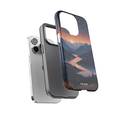 Mountains Embrace Light - iPhone Case