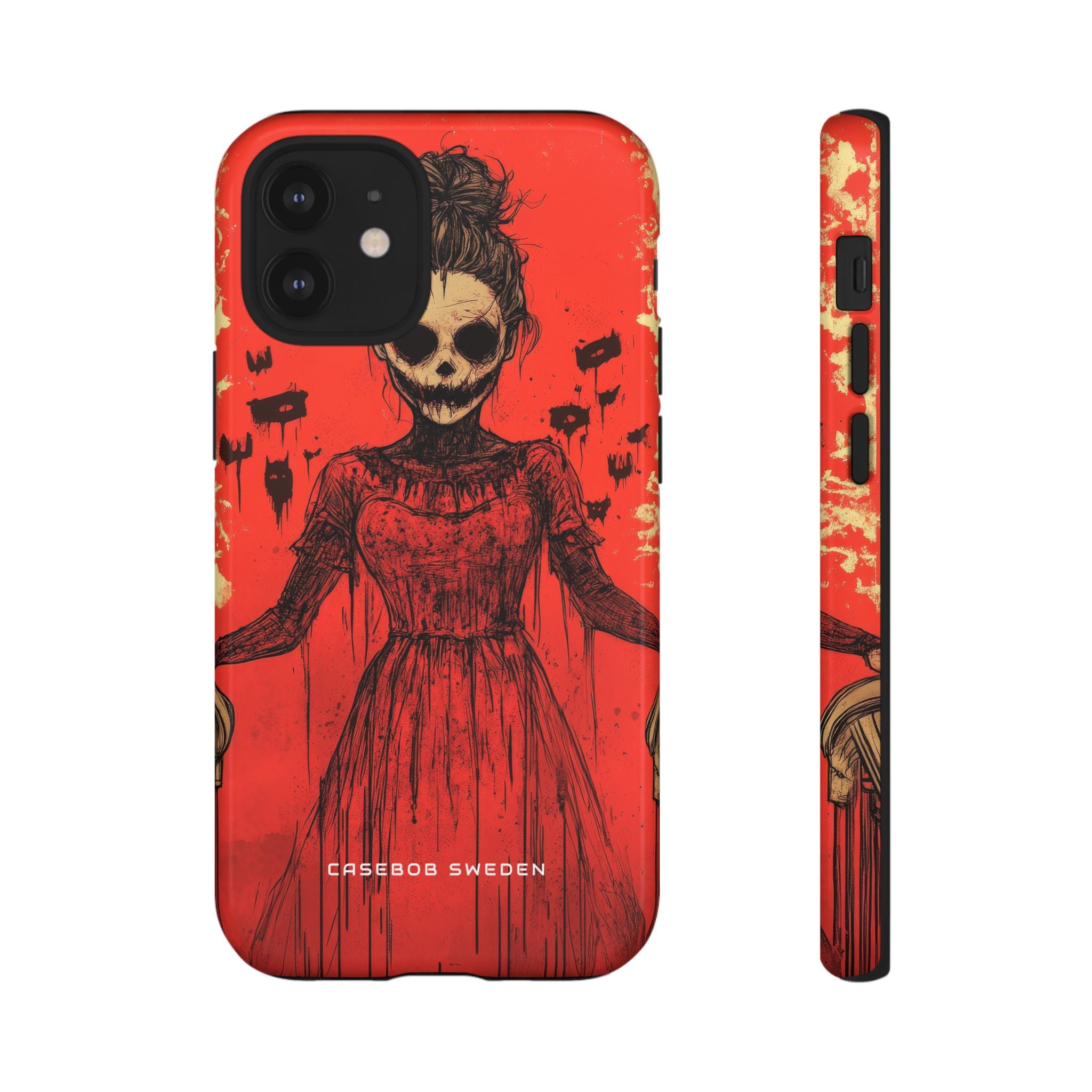 Haunting Scarlet Descent iPhone 12 - Tough Phone Case