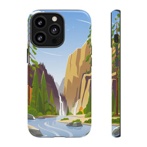 Waterfall at National Park - Protective Phone Case