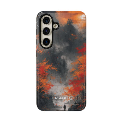 Montagne Nebbia Cremisi Samsung S24 - Tough