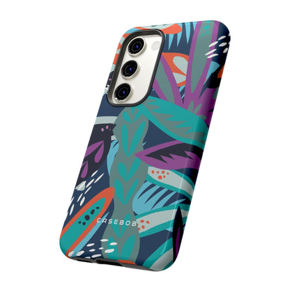 Tropical Leaf Moz - Protective Phone Case