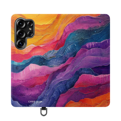 Golden Ridges - Samsung S25 Ultra Case - Wallet