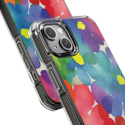 Fluid Color Petals iPhone Case - Impact