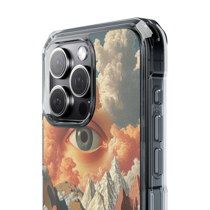 Eye Reflects Mountains iPhone Case - Impact