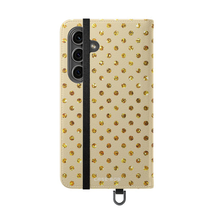 Golden Sparkle - Samsung S24 Case - Wallet