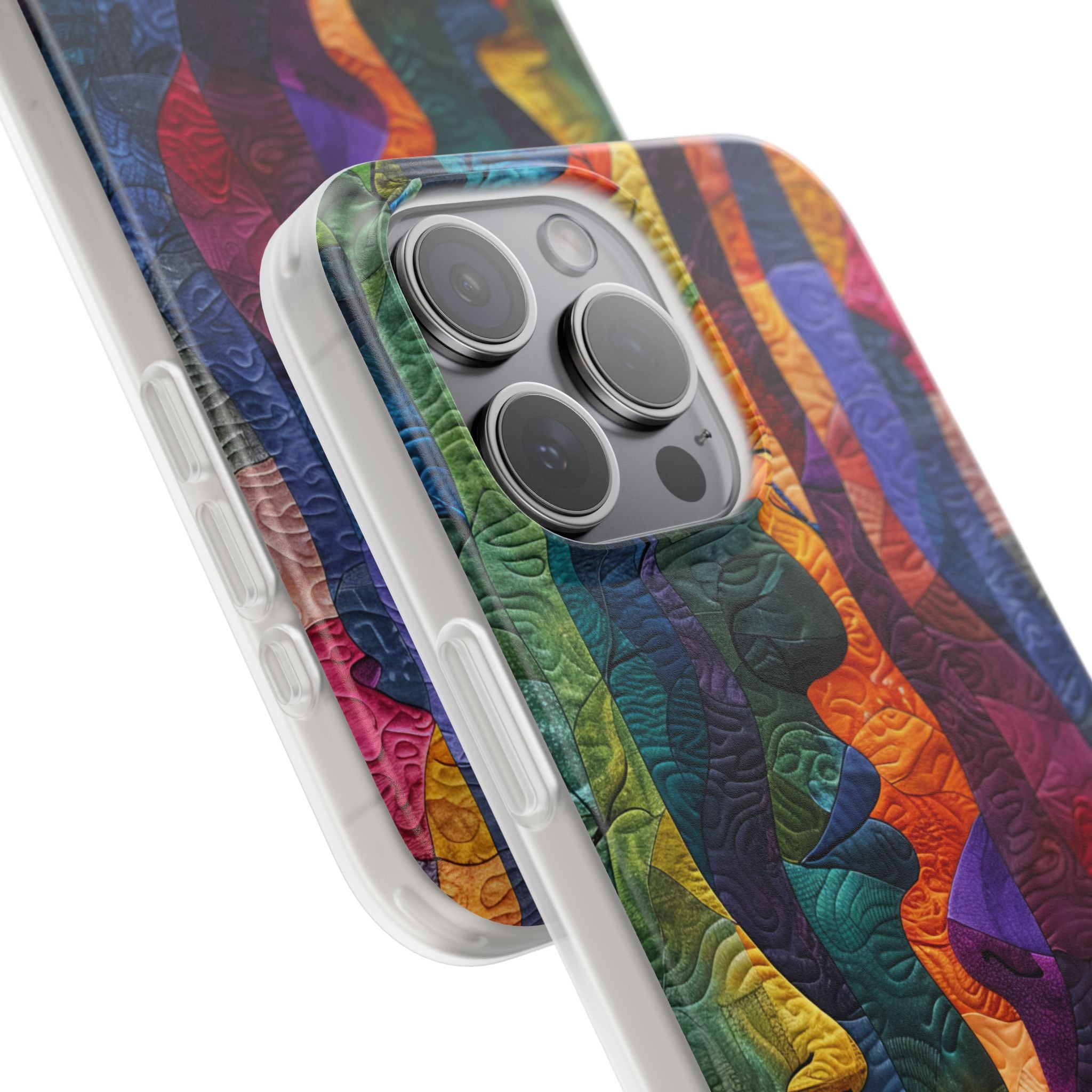 Interwoven Vibrance | Flexible Phone Case for iPhone