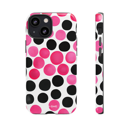 Pulsing Circles Illusion - iPhone Case