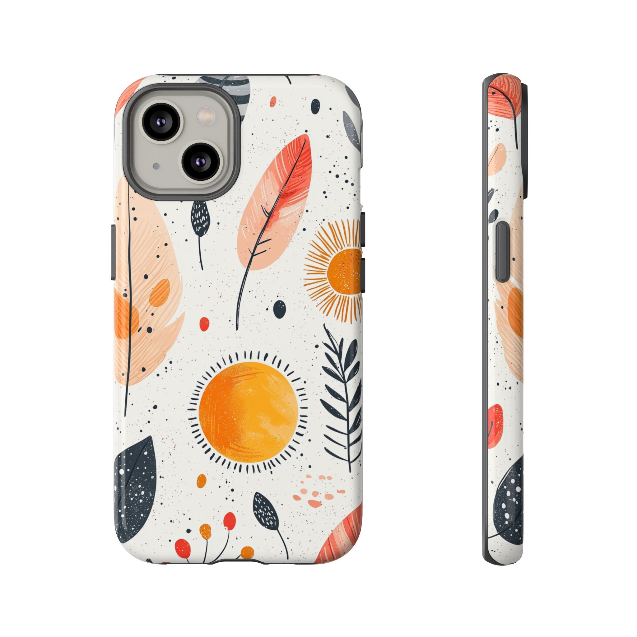 Sunlight Kisses Leaves - iPhone Case