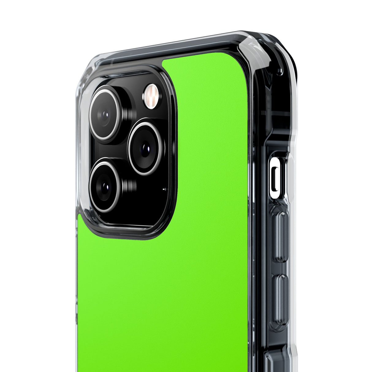 Lawn Green | Phone Case for iPhone (Clear Impact Case - Magnetic)