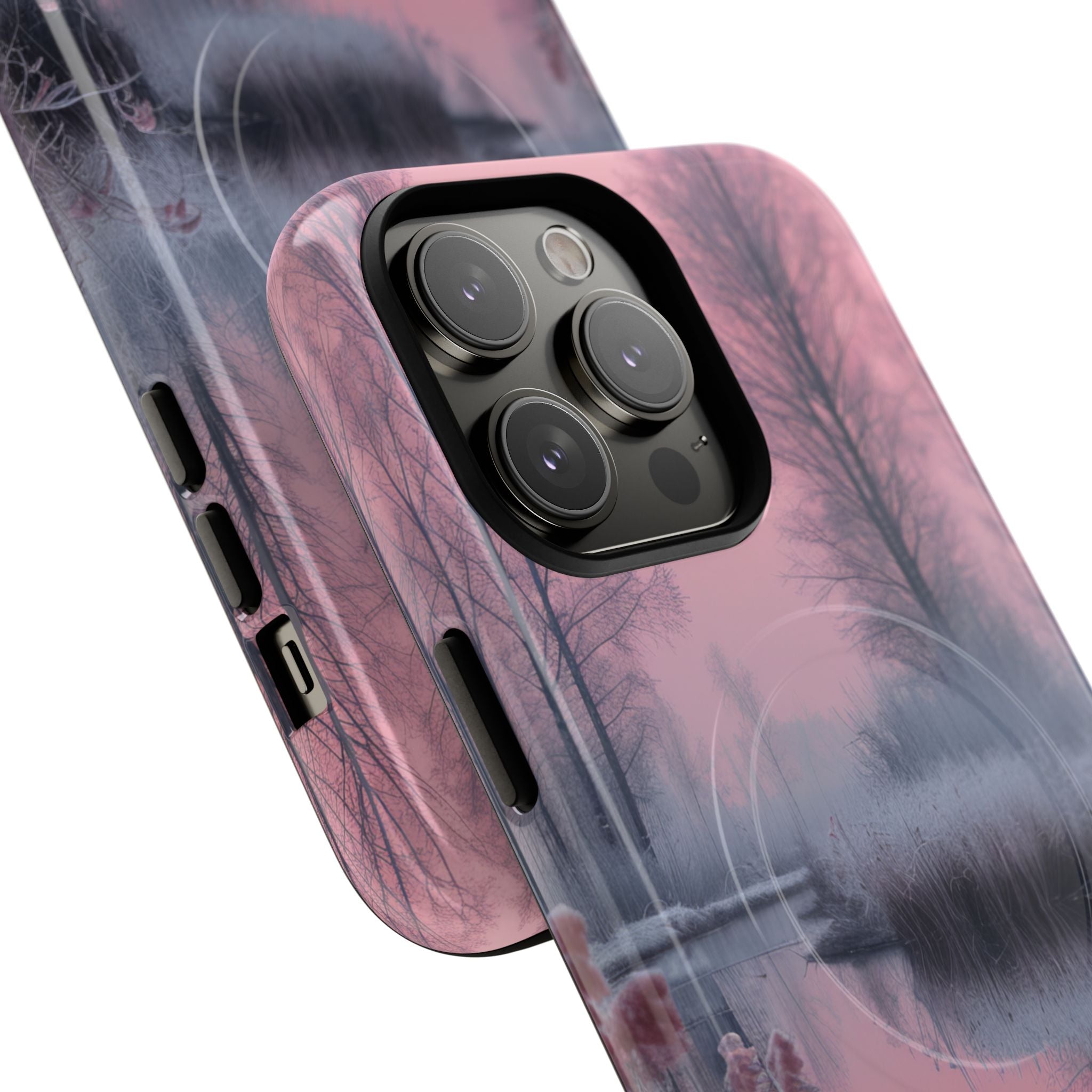 Pink Serenity Case - Tough + MagSafe® iPhone 14 Phone Case