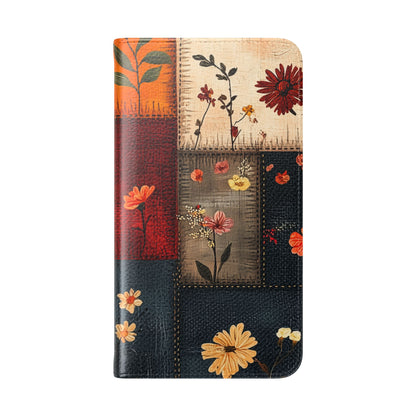 Patchwork Blooms - Samsung S23 Case - Wallet