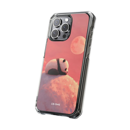 Moonlit Panda Dreams iPhone Case - Impact