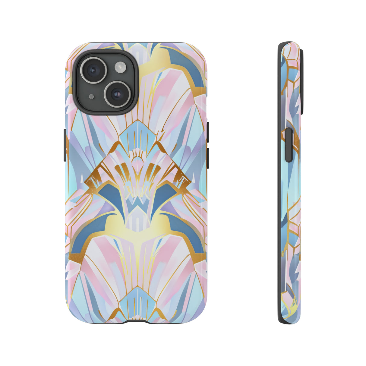 Art Deco Pastel Symmetry - Protective Phone Case