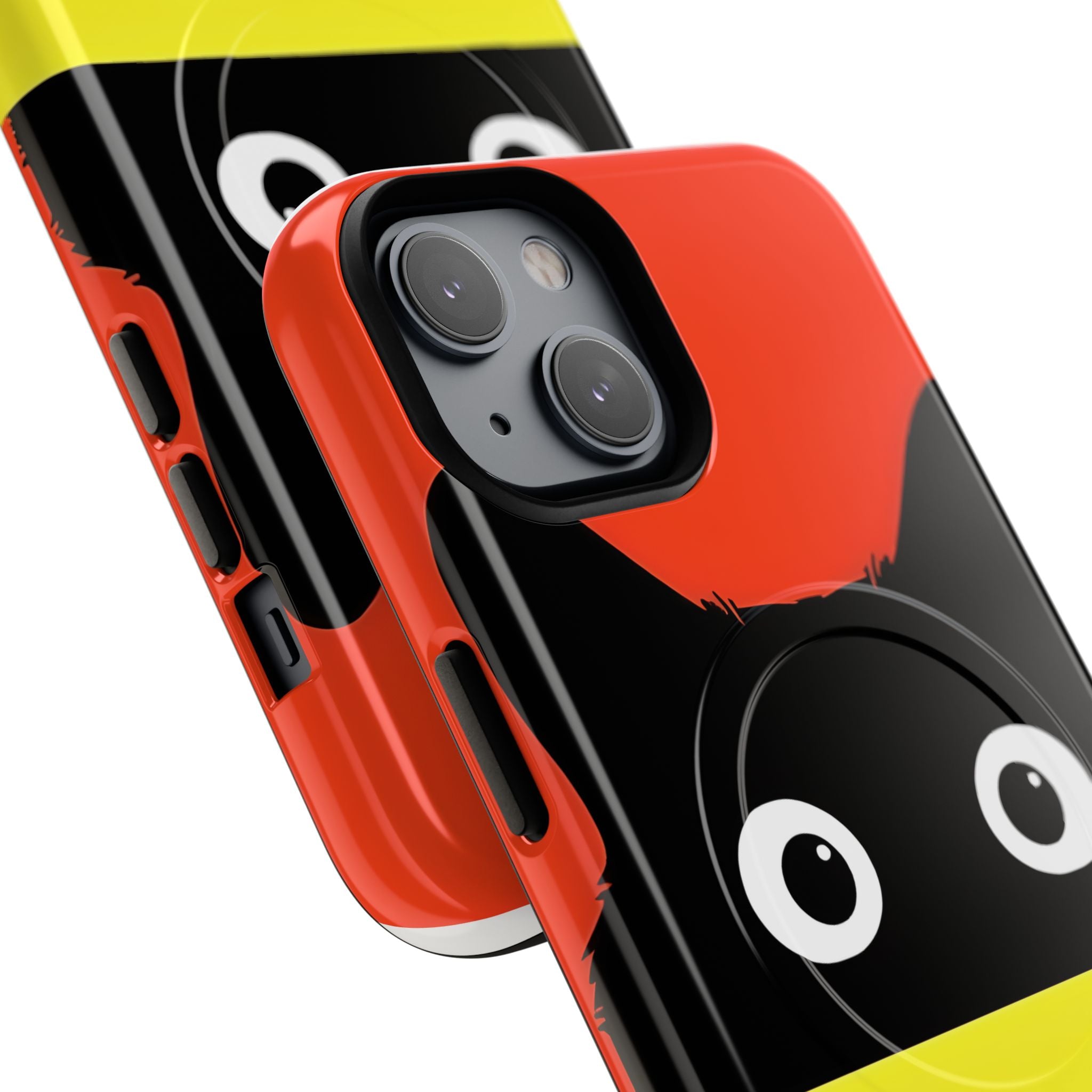 Peekaboo Cat Crimson iPhone 14 Case - Tough+