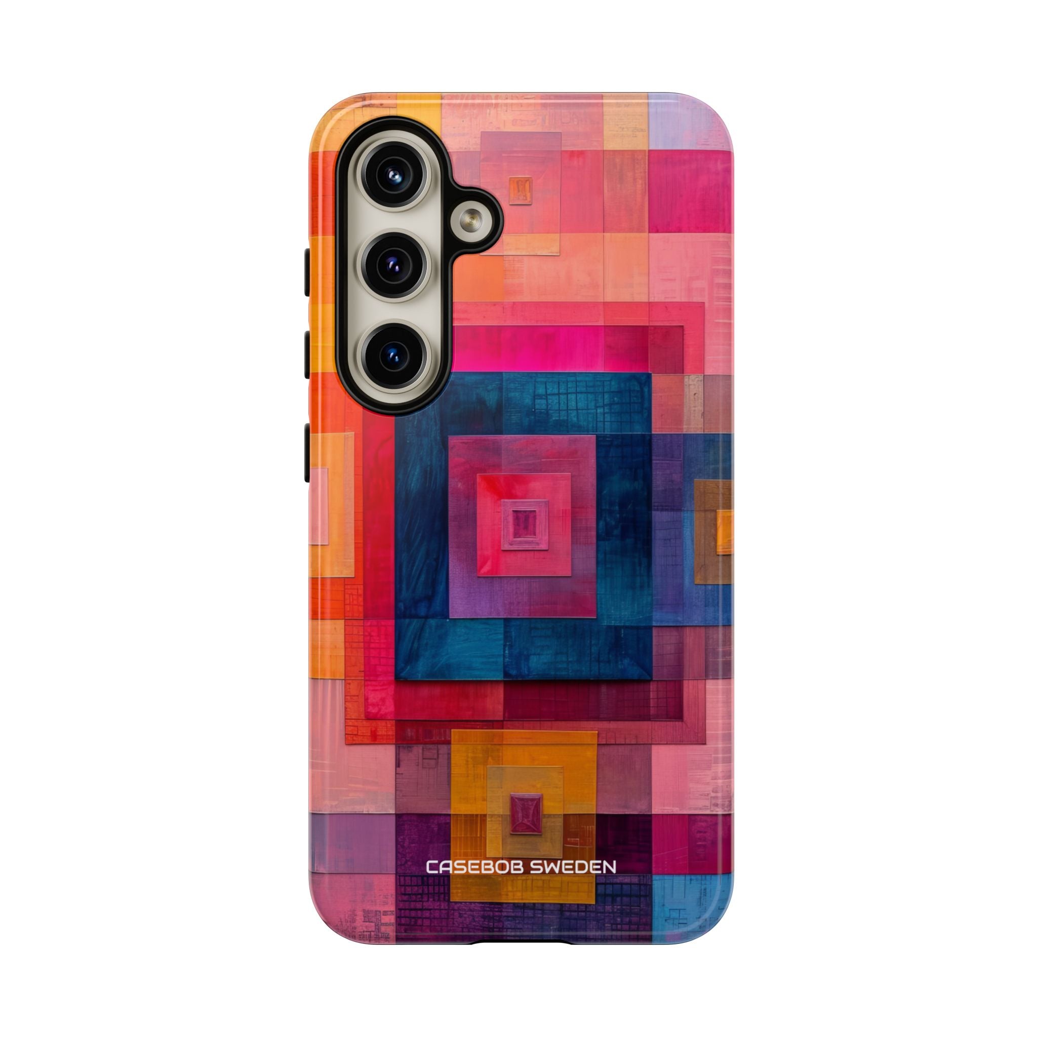 Vibrant Geometry - Tough Samsung S24 Phone Case