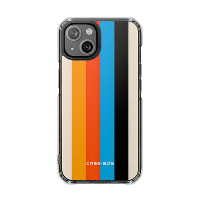 Vivid Stripe Harmony iPhone 14 Case - Impact