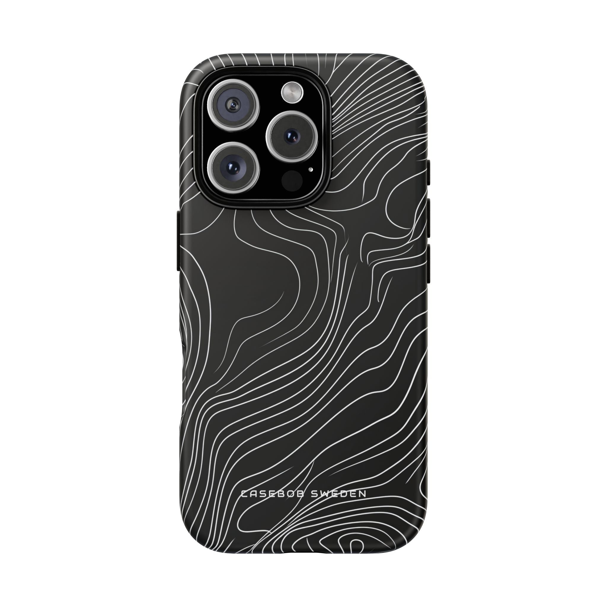 Contour Waveform Flow iPhone 16 - Tough Phone Case