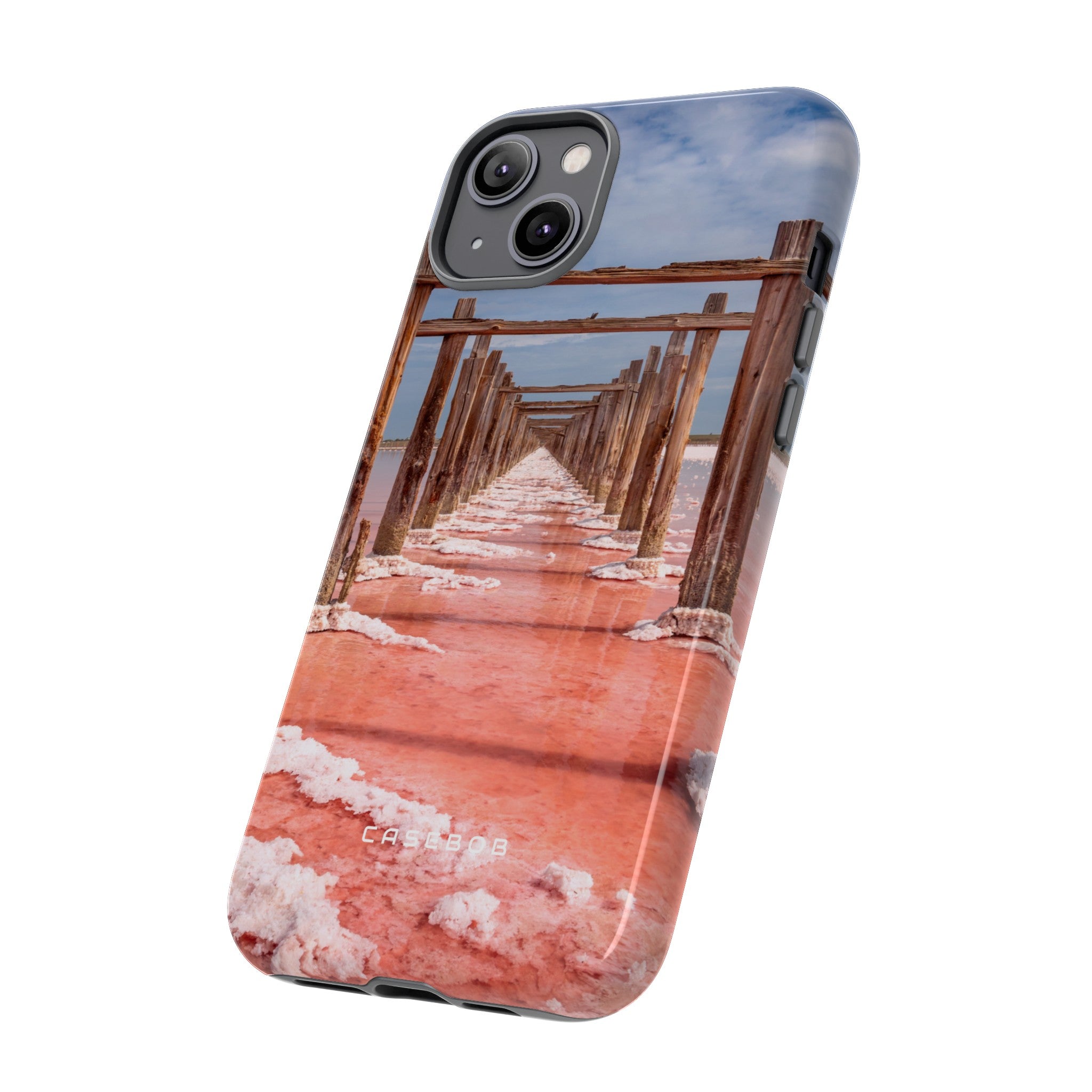 Pink Salt Lake - Protective Phone Case