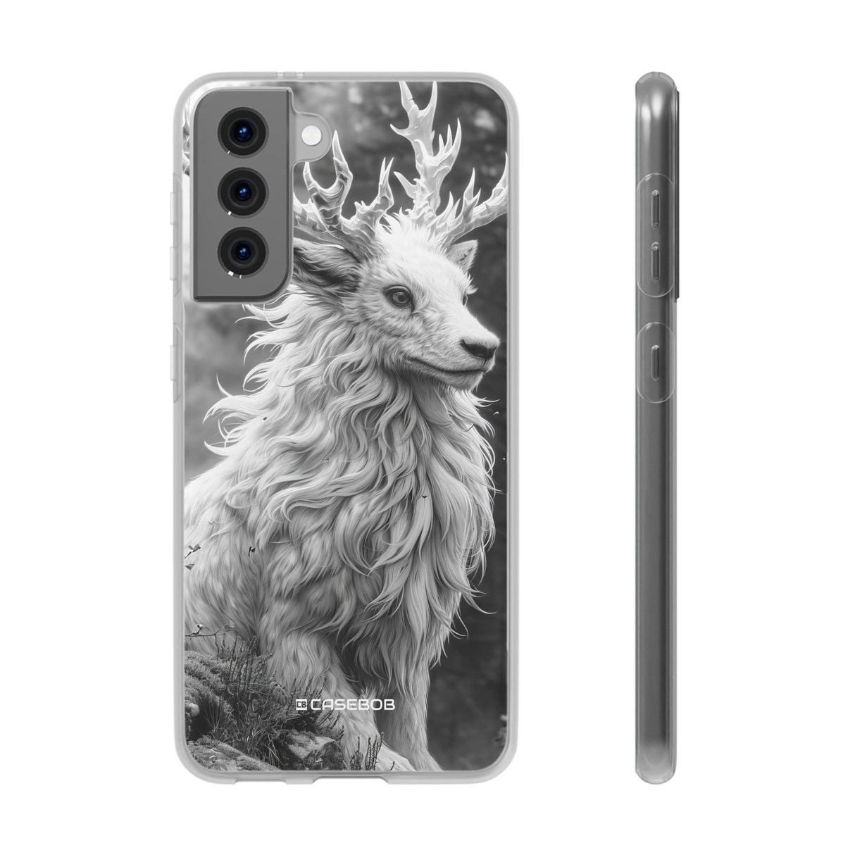 Majestic Forest Guardian | Flexible Phone Case for Samsung Galaxy