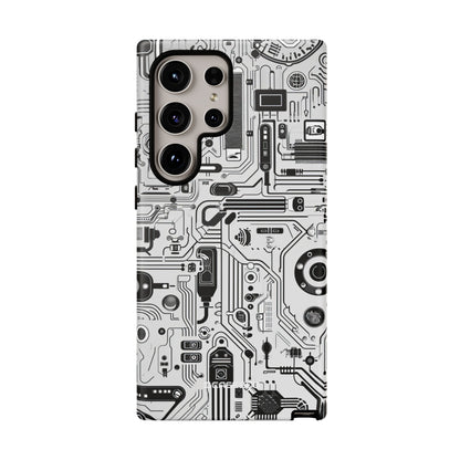 Circuitry Reverie: Tech Aesthetics - For Samsung S24