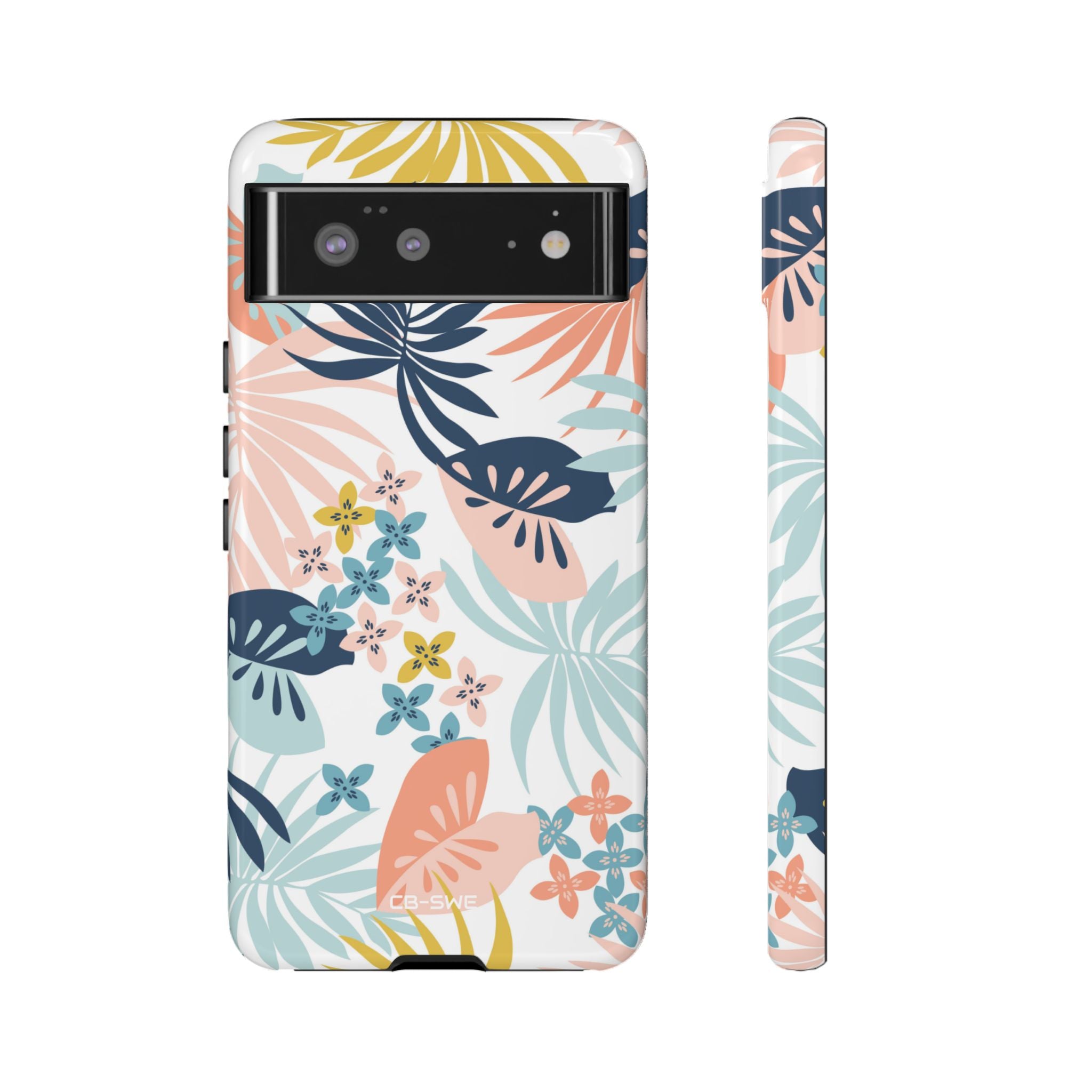 Tropical Foliage Blooms - Google Pixel Case