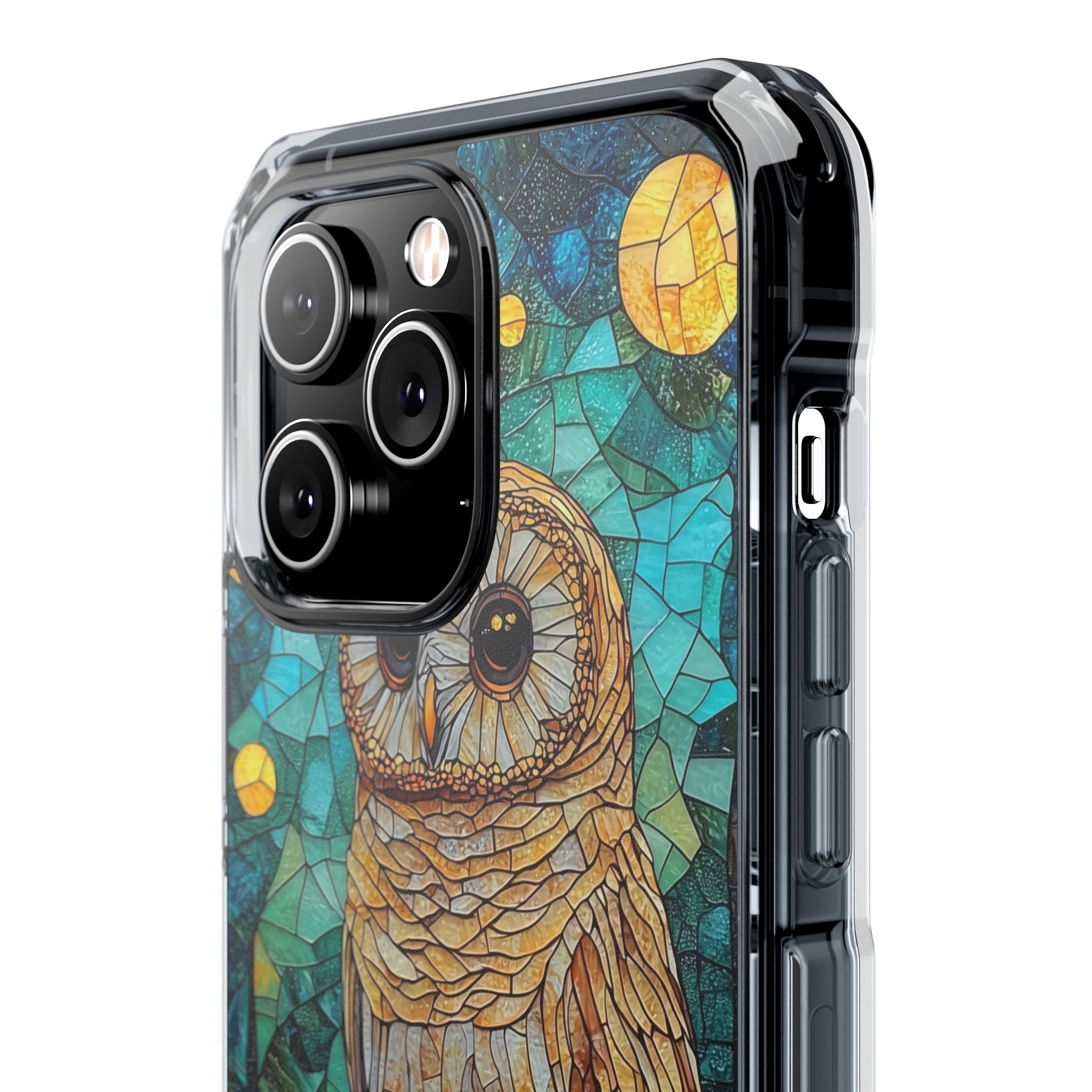 Celestial Owl Gaze iPhone Case - Impact