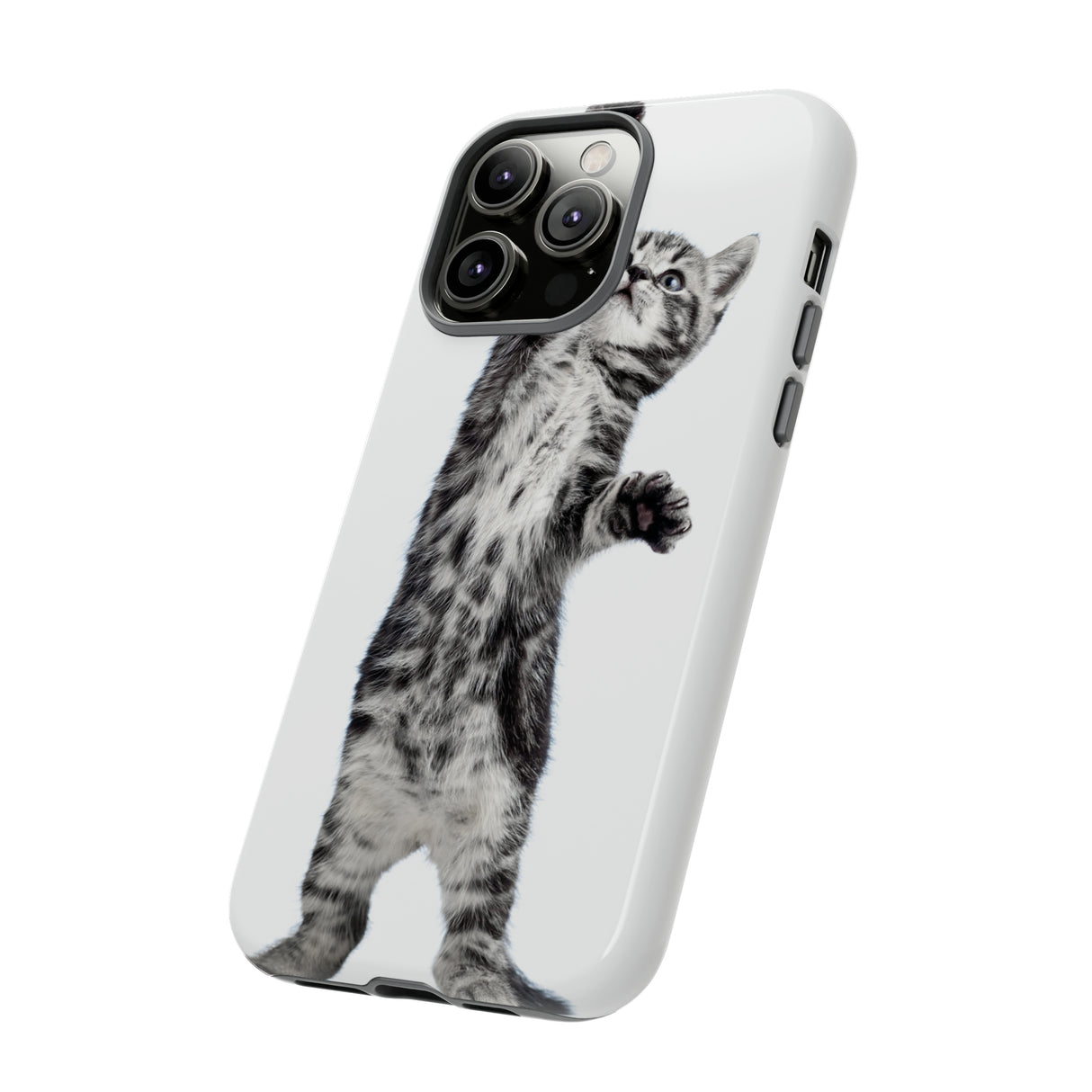 Playful Kitten - Protective Phone Case