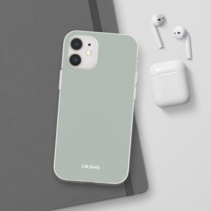Aschgraue iPhone-Hülle – Flexi