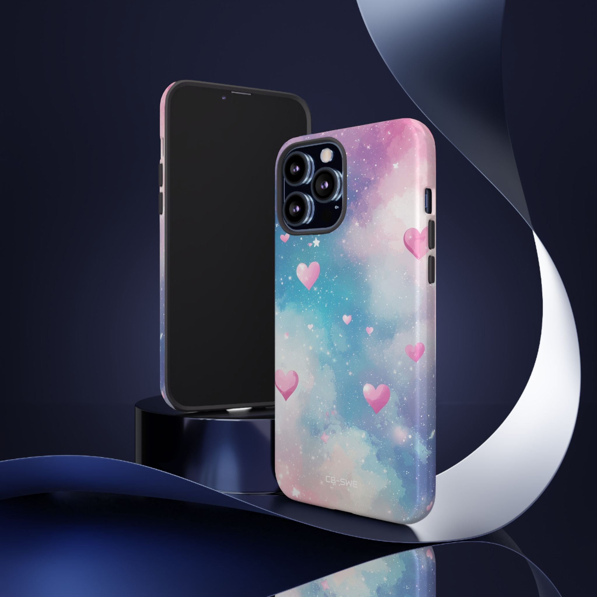 Hearts Float Lightly - iPhone Case